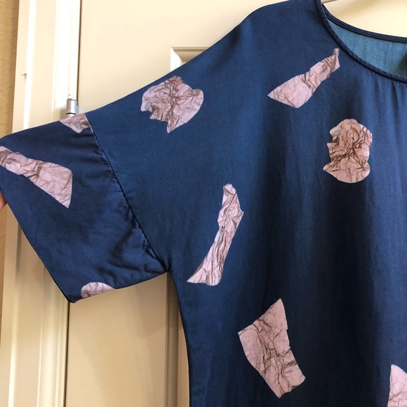 Elk the Label oversized printed top - Picture 3 of 10